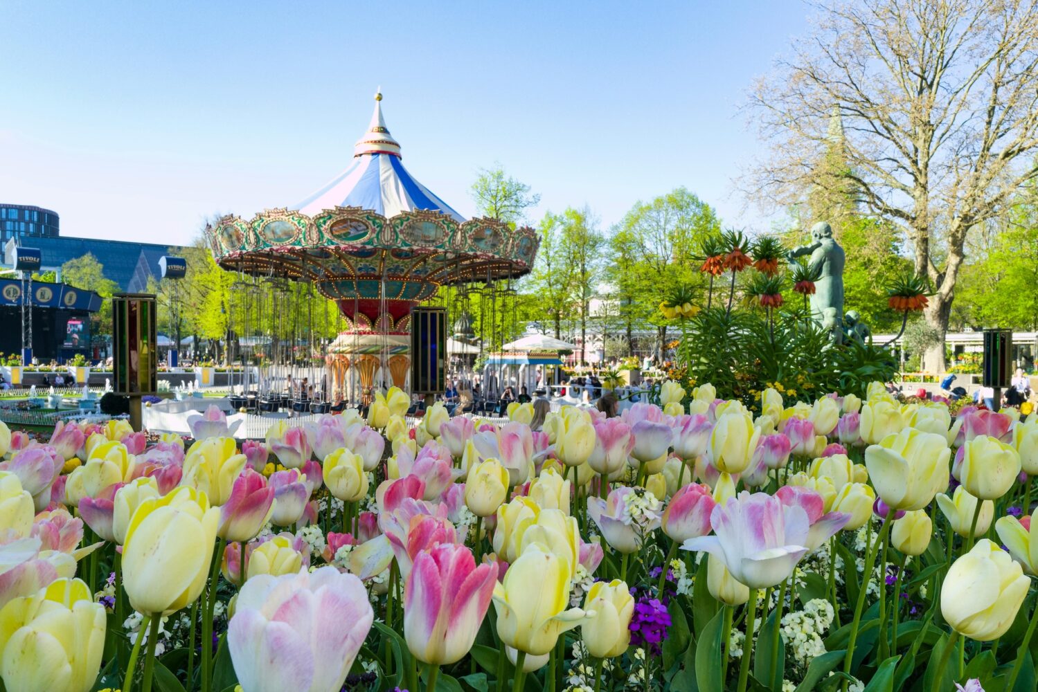 Tivoli Gardens in Copenhagen