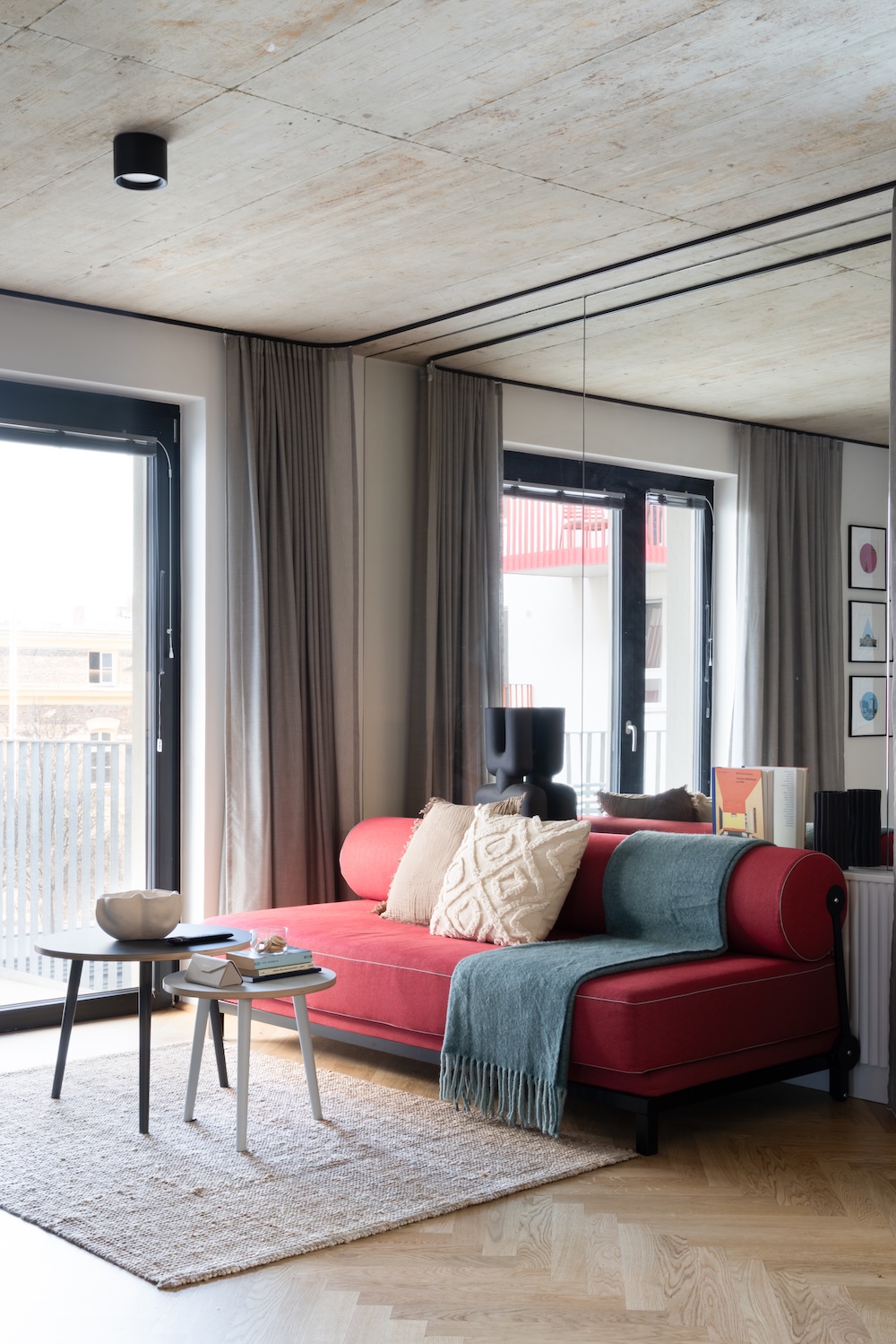 Comfortable lounge area in Vienna Erdberg student accommodation