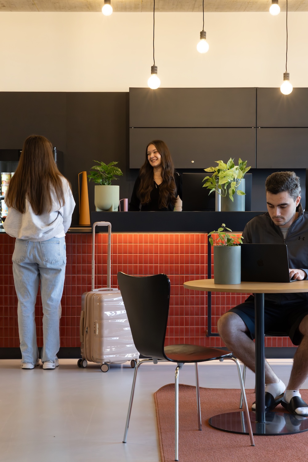 Exterior of the reception of Milestone by Tribera Vienna